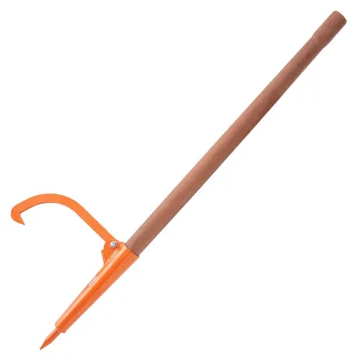 Obrázek produktu pro VEVOR zvedák na kácení dřeva, 1180 mm, obraceč kmenů s maximálním rozevřením 45,7 cm, sklápěcí hák z nerezové oceli, pomůcka pro kácení, zvedání a obracení kmenů
