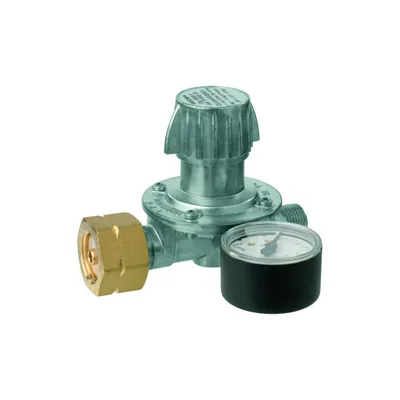 Produktbild von GOK Gewerbe Mitteldruckregler M50-V Komb. A x G 3/8 LH-KN 0,5 - 4,0Bar 12kg/h
