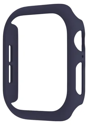 Produktbild von Für Apple Watch Series 11 / 10 46mm Kunststoff Schutz Hülle Case Gehäuse Design Dunkelblau