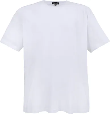 Produktbild von Übergrössen Basic T-Shirt Kurzarm LAVECCHIA LV-121 Weiß 4XL
