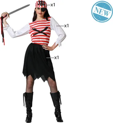 Image de Déguisement adulte pirate - M/L
