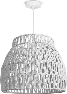 Produktbild von Pendellampe LED Hängeleuchte Wohnzimmer Schlafzimmer Esszimmer Schirm Papier E27