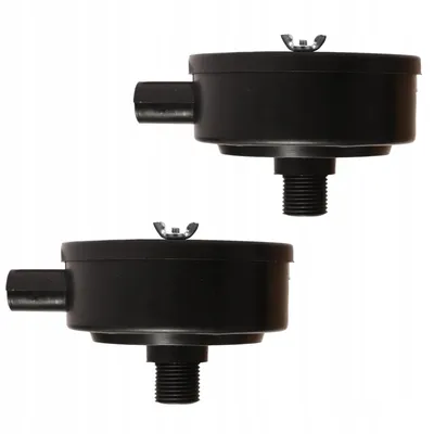 Produktbild von Luftkompressor Schalldämpfer Kompressor Luftfilter Ansaugfilter, 2 Stück 20mm 1/2PT Außengewinde Filter Ersatz Filterpumpe Luft-kompressor Ersatzteile