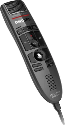 Produktbild von Philips SpeechMike Premium USB-Diktiermikrofon, 70 dB, 200 - 12000 Hz, 200 mW, 3 cm, USB, USB Typ-A