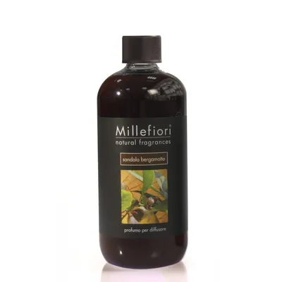 Obrázok produktu pre Millefiori Milano SANDALO BERGAMOTTO - Náplň do difuzéra 500 ml