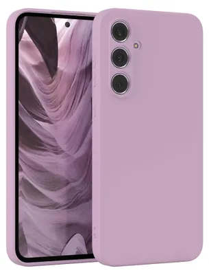 Produktbild von EAZY CASE - TPU Hülle für Samsung Galaxy A55, TPU Case stoßfeste Handyhülle, weiches Cover mit Kameraschutz, Silikonhülle in Lila