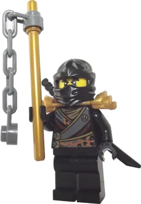 Image de LEGO Ninjago : Cole (Rebootet) avec accessoires