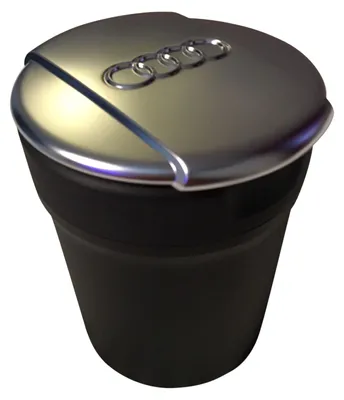 Produktbild von Original Audi Alu Aschenbecher Ascher Becherhalter Halter Handyhalter Ablage