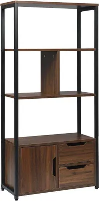 Image de Étagère industrielle 58 x 24 x 120 cm