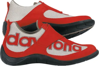 Productafbeelding van Daytona Moto Fun motorschoenen, rood/zilver, maat 39