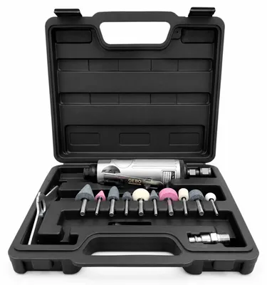Obrázok produktu pre Pneumatická priama brúska s príslušenstvom Gebo Tools