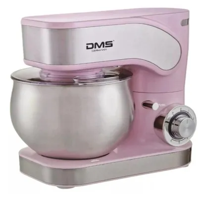 Produktbild von DMS Küchenmaschine KM-1600P , 6 Liter, Edelstahlschüssel, 1600 W, PINK