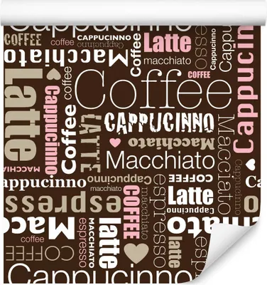 Immagine prodotto di 10m rotolo di VLIES WALLPAPER sala da pranzo caffè iscrizioni cuori ornamenti XXL