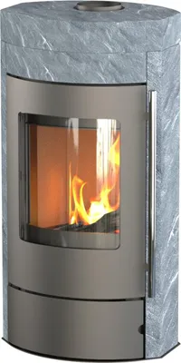 Produktbild von Thermia Kaminofen Ignis Mass Naturstein grau 8 kW