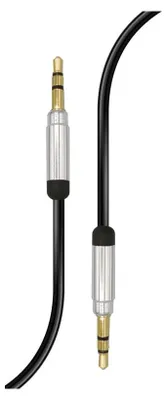 Image de Karma Câble Audio Stéréo Jack 3,5 mm M/M RDM CL21-5 1,5 m Noir
