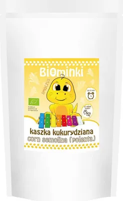 KASZKA KUKURYDZIANA BEZ DODATKU CUKRÓW BIO 200 g - BIOMINKI