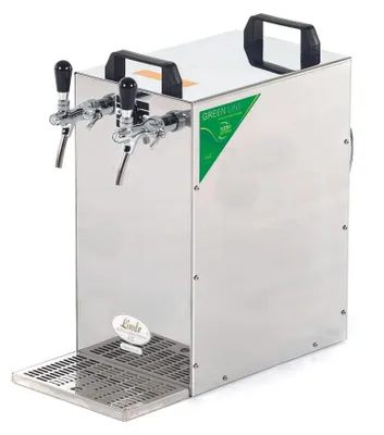 Zdjęcie produktu dla Urządzenie do nalewania piwa Kontakt 155/K 2-przewodowe, ze stali nierdzewnej, 160 l/h, pompa membranowa, Green Line
