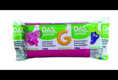 Zdjęcie produktu dla DAS Junior glinka do modelowania 100 g magenta