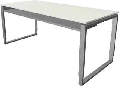 Produktbild von Schreibtisch Architekt BxTxH 180x80x75cm Bügelgestell weiß