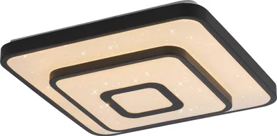 Obrázek produktu pro Stropní svítidlo JUST LIGHT LED 15455-18, 17 W, 3000 K, 1900 lm, teplá bílá, IP20, černé