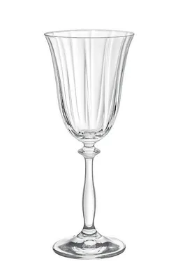Produktbild von Weingläser Weinglas Angela Optic Kristallgläser geriffelt klar 350 ml 6er Set Bohemia Crystalex