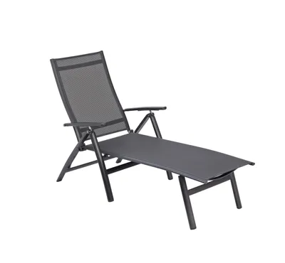 Produktbild von KETTLER Legato Curve Klappliege anthrazit/anthrazit Aluminium/Outdoorgewebe