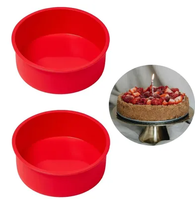 Immagine prodotto di Set di 2 stampi in silicone - Stampo rotondo da 15 cm