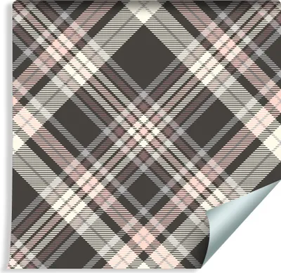 Produktbild von 10m VLIES WALLPAPER Roll Geometrické štvorce Lines Chequered Scottish XXL