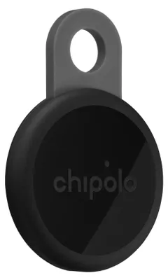 Immagine prodotto di Chipolo LOOP Tag Bluetooth ricaricabile per chiavi e borse charkcoal  nero