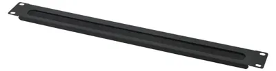 Produktbild von helos 19" Kabelmanagement Bürstenleiste 1 HE schwarz