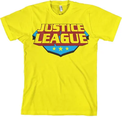 Produktbild von Justice League Classic Logo - Large - Yellow