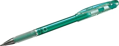 Image de Roller à encre gel Slicci 0,4mm vert métallique