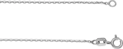 Produktbild von Kette Smart Jewel Ankerkette diamantiert, Silber 925 Silber 45 cm