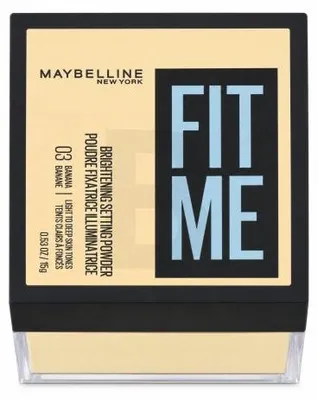 Image de Poudre fixatrice illuminatrice Maybelline Fit Me! 03, 15 g