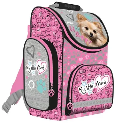 Produktbild von PROMO Schulranzen My Little Friend rosa Hund / rosa Hund