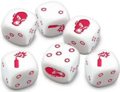 Image de Zombicide: Dés - Blanc