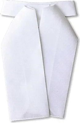 Image de Tattini Cravate en coton Blanc Blanc One Size