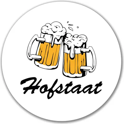 Produktbild von Huuraa Aufkleber Hofstaat Schützenfest 10cm rund Sticker Geschenkidee