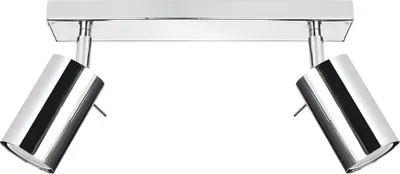 Produktbild von Deckenleuchte RING 2 chrom 2xGU10 10W Stahl 16x6x30cm Sollux Lighting