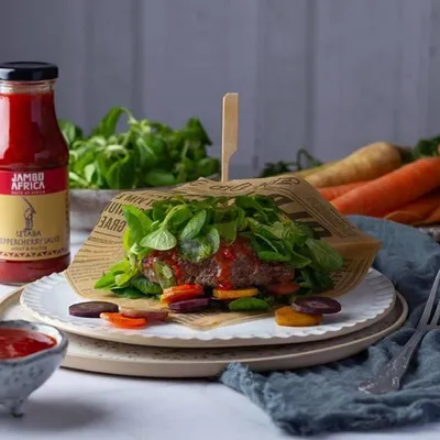 Produktbild von Jambo Africa Letaba Peppercherry Sauce 240 Ml Glutenfrei Laktosefrei Süß-fruchtige, leicht scharfe Sauce