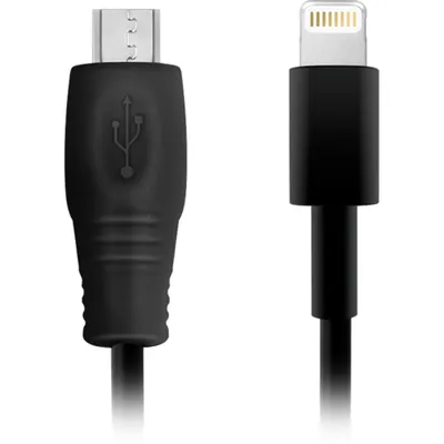Produktbild von USB Lightning Multi Pin Kabel - 1m, Schwarz, Daten- und Ladekabel
