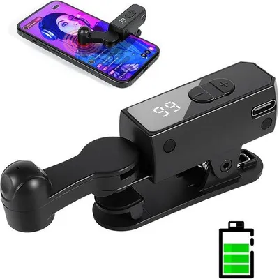 Image de Clicker automatique pour iPhone, iPad et Android – Clicker TikTok rechargeable avec 107 réglages possibles – Clicker instantané pour les likes en direct et les interactions sur les réseaux sociaux (noir)
