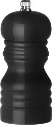 Produktbild von HENDI Pfeffermühle aus Holz, Schwarz, ⌀50x(H)113mm