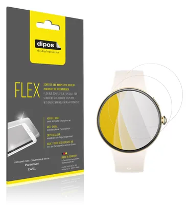 Immagine prodotto di 2x Pellicola protettiva per Parsonver LW51, rivestimento al 100%, Protezione dipos Flex