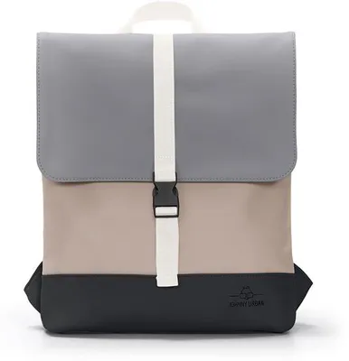 Produktbild von Kleine Damen Rucksack Beige mit Laptopfach wasserdicht