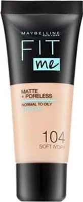 Image de Maybelline New York Fit Me Fond de teint mat et sans pores 104 Soft Ivory 30ml