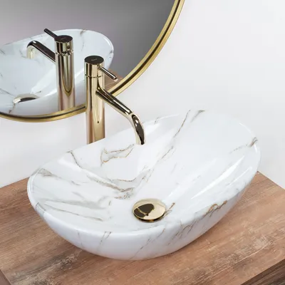 Produktbild von Rea Aufsatzwaschbecken Royal Mini Aiax Shiny