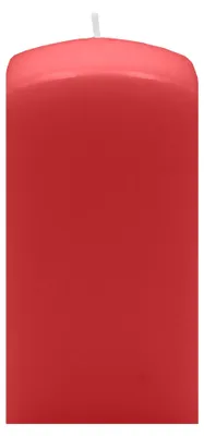 Produktbild von Quader Kerzen Rot 20 x Ø 7/7 cm, 4 Stück