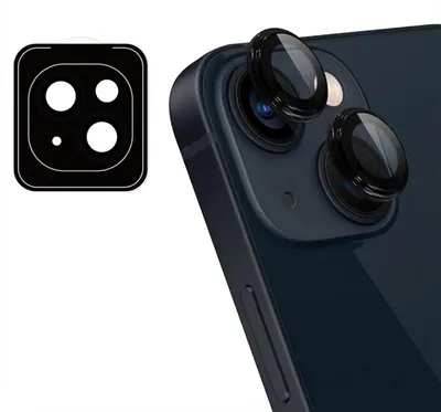 Produktbild von imoshion Kameraschutz Glas 2er-Pack iPhone 14 / 14 Plus - Schwarz