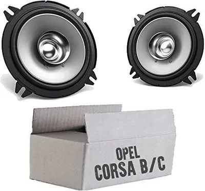 Produktbild von Lautsprecher Boxen Kenwood KFC-S1356 - 13cm Koax Auto Einbauzubehör - Einbauset passend für Opel Corsa B/C Heck - justSOUND
